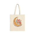 Take A Moment Cotton Canvas Tote Bag