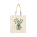 Happiness Blooms Cotton Canvas Tote Bag